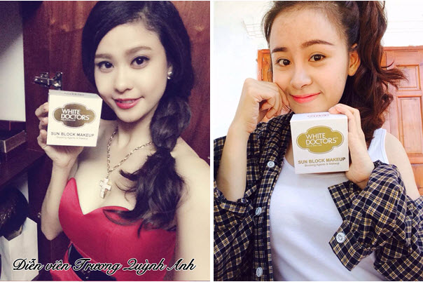 Kem trang điểm trắng da mặt si&ecirc;u chống nắng White Doctors 4