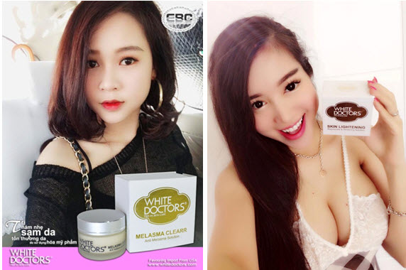 Kem dưỡng si&ecirc;u trắng da mặt chống l&atilde;o h&oacute;a White Doctors 6