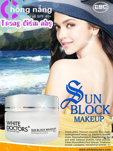 Kem trang điểm trắng da mặt si&ecirc;u chống nắng White Doctors 11