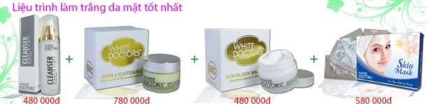Kem trang điểm trắng da mặt si&ecirc;u chống nắng White Doctors 13