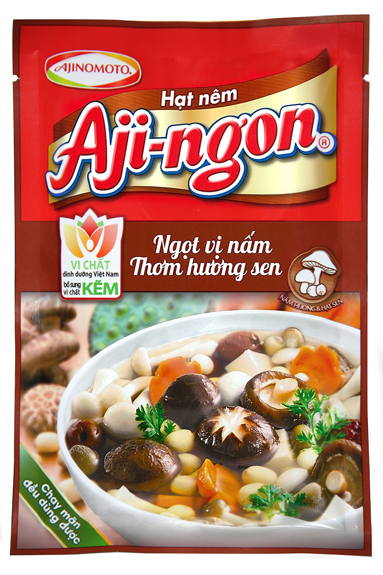 Hạt nêm Aji-ngon bổ sung vi chất kẽm ra đời 1 Hạt nêm Aji-ngon bổ sung vi chất kẽm ra đời 1