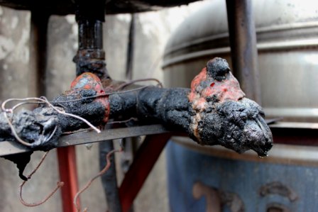 Hoang t&agrave;n sau vụ ch&aacute;y sập nh&agrave; 5 tầng ở H&agrave; Nội 9