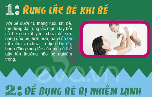 Sai lầm của mẹ khiến bé dễ ốm yếu 2