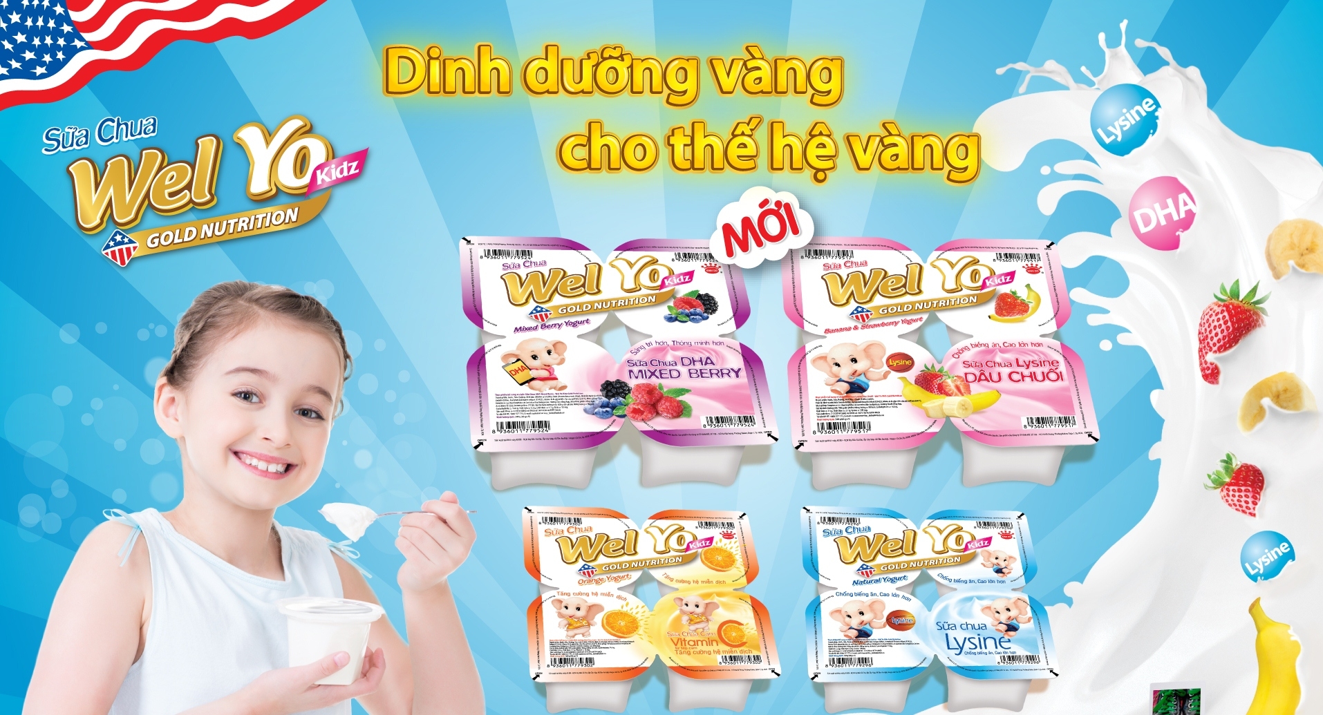 Dinh dưỡng vàng cho thế hệ vàng 3