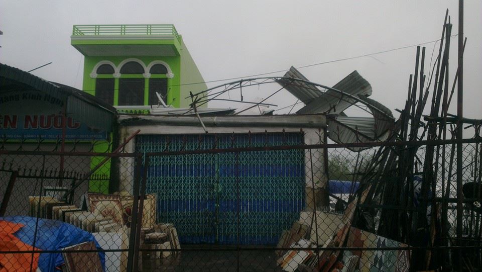 M&oacute;ng C&aacute;i ngổn ngang khi b&atilde;o Thần Sấm đi qua 6