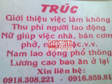 Thâm nhập thế giới những kẻ ăn chặn lao động nghèo 2