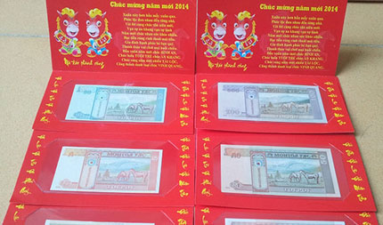 Săn tiền &ldquo;độc&rdquo; mừng tuổi 1