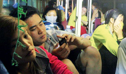 Kinh h&atilde;i xe kh&aacute;ch ng&agrave;y sau Tết 1