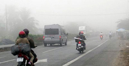 Hít phải sương mù có thể gây nhức đầu, đột qụy 1 Hít phải sương mù có thể gây nhức đầu, đột qụy 1