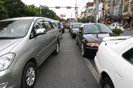 Chưa tính thu phí hạn chế phương tiện cá nhân 1