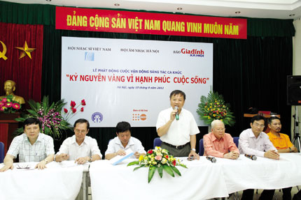 Cuộc vận động sáng tác ca khúc “Kỷ nguyên Vàng vì hạnh phúc cuộc sống”: Cho một cơ hội Vàng của đất nước 1