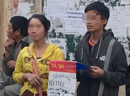 Sinh viên vào mùa làm thêm 1