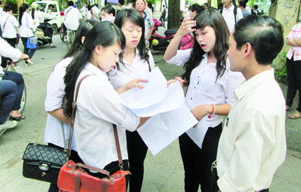Thi tốt nghiệp THPT 2014: Tránh sai sót không đáng có 1