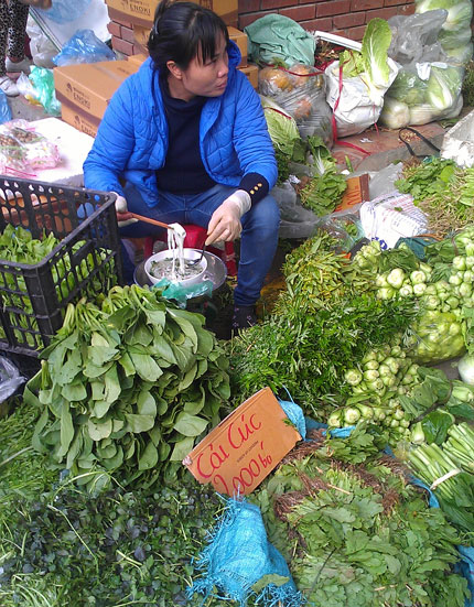 Vườn ế, rau chợ vẫn tăng giá gấp ba 1