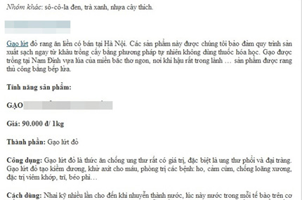 Gạo “siêu” tác dụng có chữa được ung thư? 1