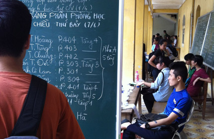 &Ocirc;n thi đại học cấp tốc: L&atilde;ng ph&iacute; thời gian, tiền bạc 1