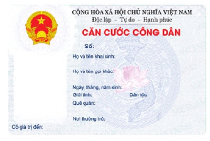 Đang đi tù vẫn có thể làm thẻ căn cước 1
