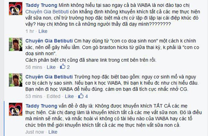 Có thể sảy thai vì a dua phong trào vắt sữa non trên mạng 2