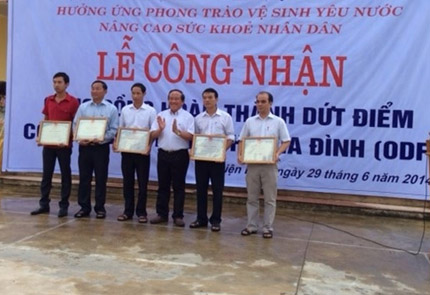 Tăng tỷ lệ hộ gia đ&igrave;nh sử dụng nh&agrave; ti&ecirc;u hợp vệ sinh 1