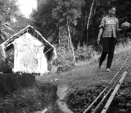 Gia đình phòng hiểm họa, nam thanh niên bị nhốt trong chòi lá giữa rừng 2