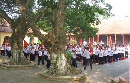 Khai giảng ở &ldquo;lớp đ&igrave;nh ch&ugrave;a&rdquo; giữa l&ograve;ng H&agrave; Nội 1
