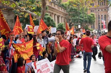 Cộng đồng Người Việt tại Sydney biểu tình phản đối Trung Quốc – Kêu gọi Hoà Bình trên Biển Đông 2