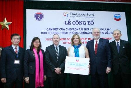 Chevron t&agrave;i trợ 1 triệu USD ph&ograve;ng chống HIV/AIDS  5