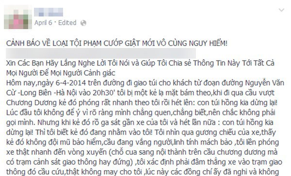 Kinh hoàng chiêu cướp chặn xe, ăn vạ, đánh người ở Hà Nội 1