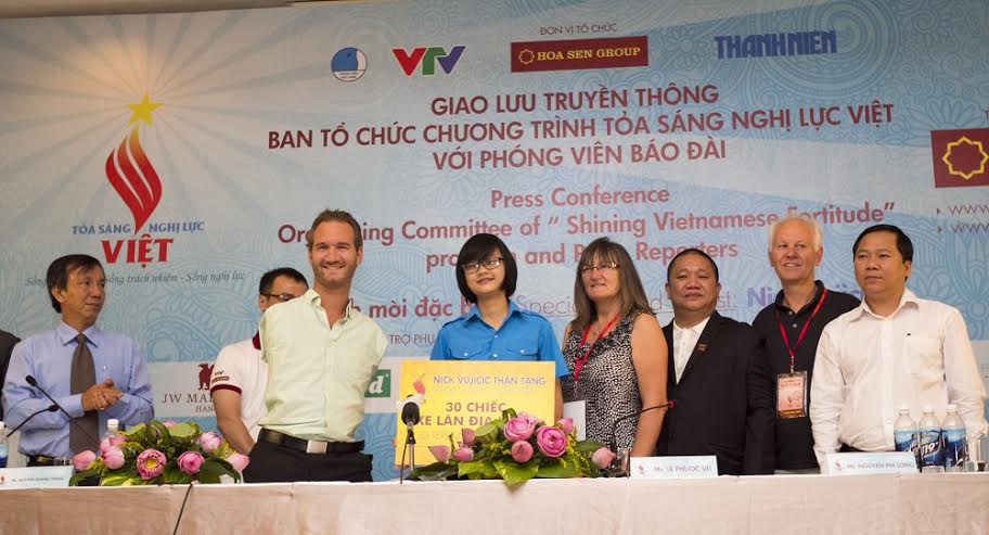 Nick Vujicic trở lại Việt Nam: "Địch thủ mang lại cho tôi sức mạnh"  2