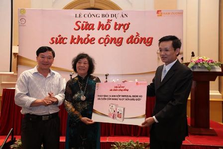 Ra mắt chương trình "Sữa hỗ trợ cho sức khỏe cộng đồng" 1
