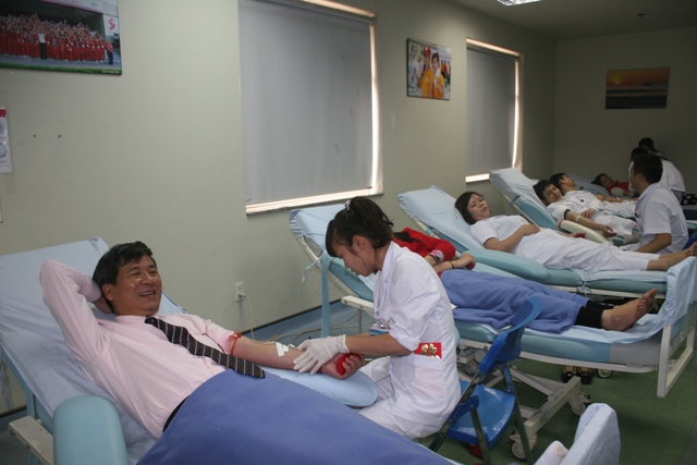 Đầu năm hiến giọt m&aacute;u đ&agrave;o 2