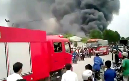 Hỗ trợ công nhân trong vụ cháy tại Bắc Giang  1
