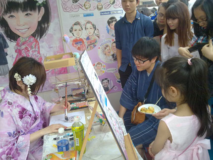 Giới trẻ Hà thành nô nức đến với lễ hội mùa xuân Việt -  Nhật  8