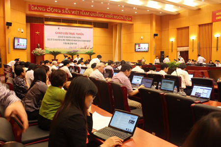 Bộ TN&MT tiếp tục trả lời c&acirc;u hỏi sau ng&agrave;y giao lưu trực tuyến 1