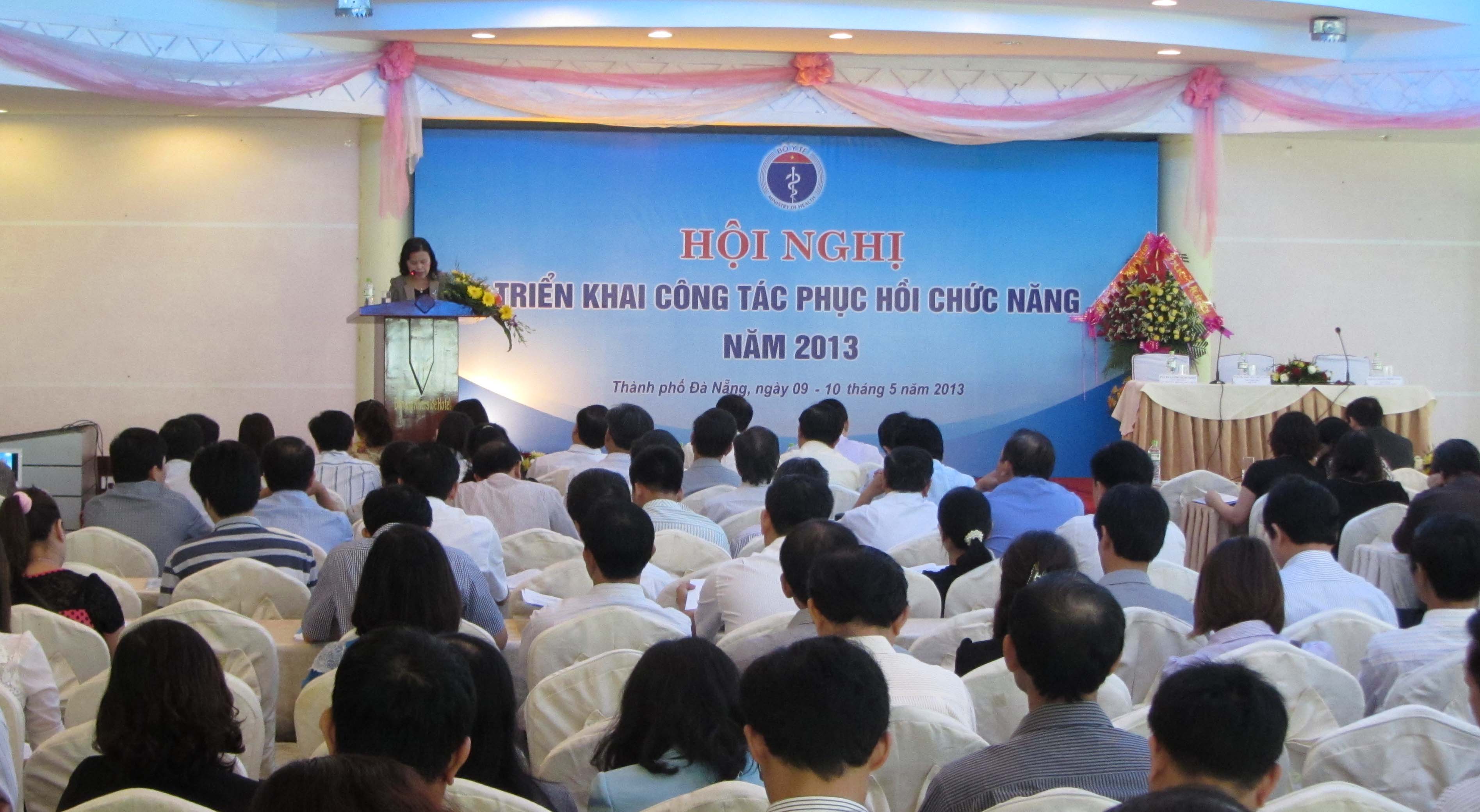 Hội nghị triển khai công tác phục hồi chức năng toàn quốc 1