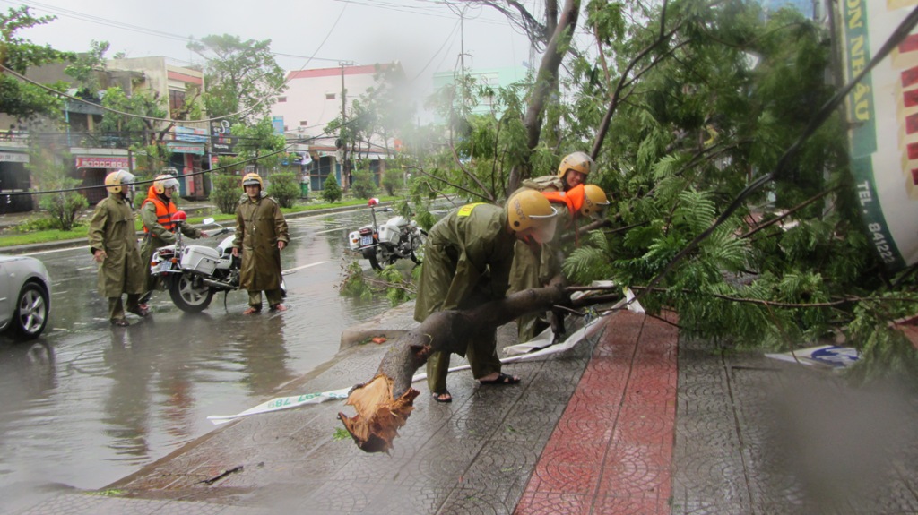 Đà Nẵng tan hoang sau bão số 11 13