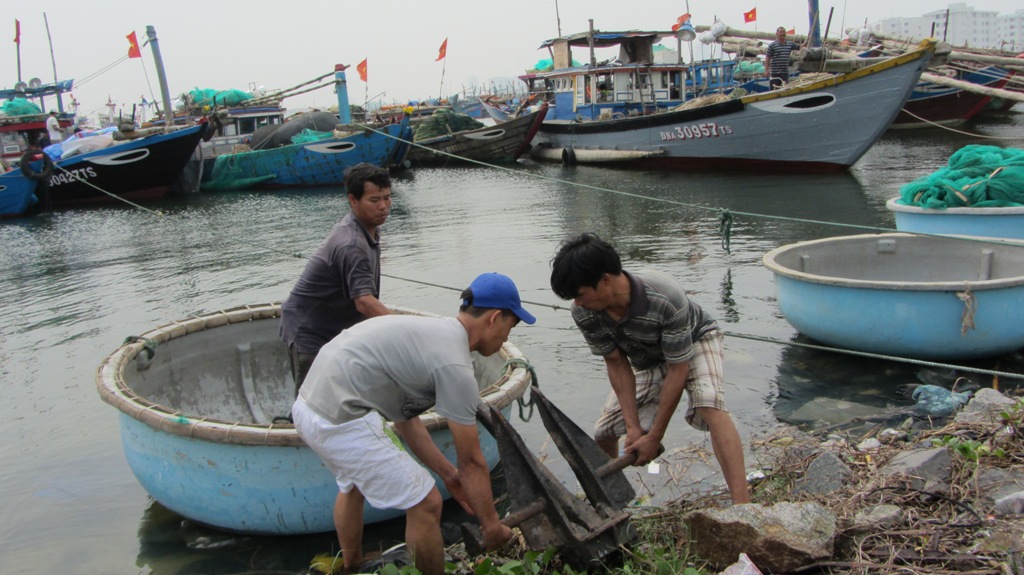 Ngư dân Đà Nẵng chuẩn bị đối phó với cơn bão số 12 7