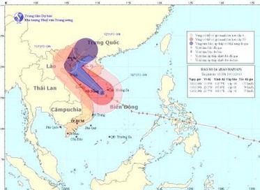 Diễn biến kịch tính của bão Haiyan trong ngày 10/11 29