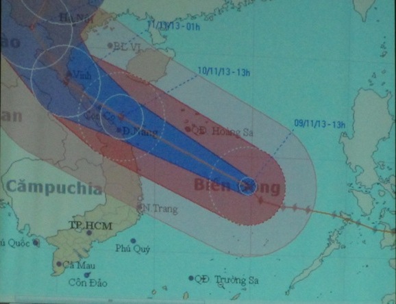 Chính phủ chỉ đạo: Kiên quyết di dời dân ra khỏi vùng ảnh hưởng  nguy hiểm của bão Haiyan  1