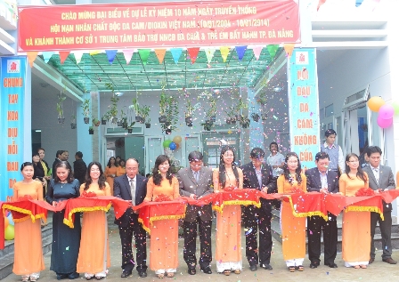 Đưa v&agrave;o sử dụng Trung t&acirc;m chăm s&oacute;c nạn nh&acirc;n da cam ở Đ&agrave; Nẵng 1