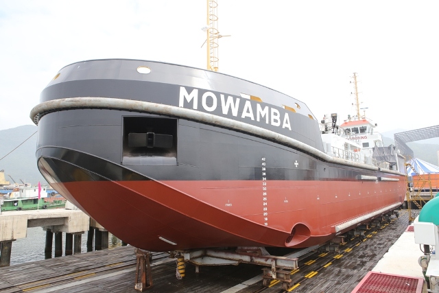 Hạ thủy b&agrave;n giao t&agrave;u chở dầu c&ocirc;ng suất lớn 1