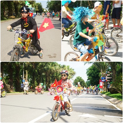 Cuộc thi diễu h&agrave;nh xe đạp nh&iacute; lần đầu ti&ecirc;n tại Việt Nam 8