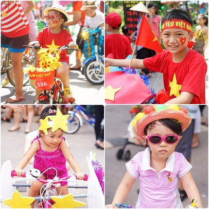 Cuộc thi diễu h&agrave;nh xe đạp nh&iacute; lần đầu ti&ecirc;n tại Việt Nam 7