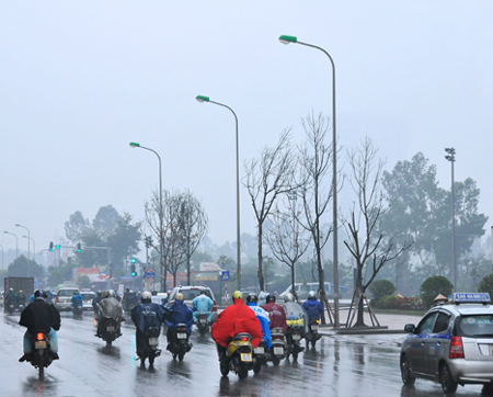 Miền Bắc sắp mưa, r&eacute;t trở lại 1