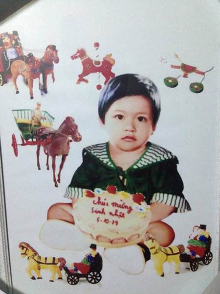 Ảnh thời thơ ấu cực dễ thương của hàng loạt sao Việt 1 Ảnh thời thơ ấu cực dễ thương của hàng loạt sao Việt 1