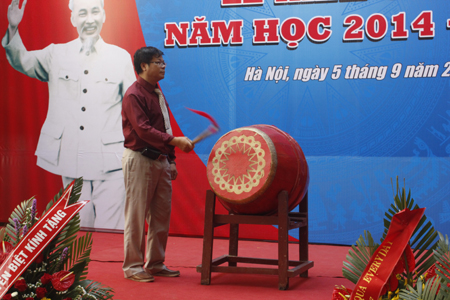 X&uacute;c động lễ khai giảng ở ng&ocirc;i trường đặc biệt nhất H&agrave; Nội 9