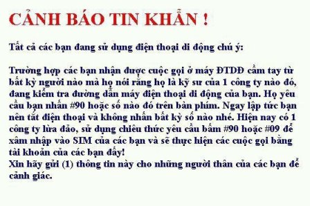 Cảnh b&aacute;o số ĐT lạ &ldquo;ch&ocirc;m&rdquo; tiền trong t&agrave;i khoản 1
