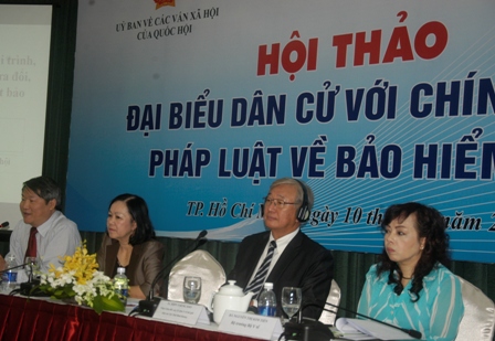 TP HCM: Hội thảo "Đại biểu dân cử với chính sách pháp luật về BHYT" 1