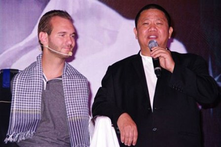 Gi&aacute; cổ phiếu của HSG lại nhảy vọt v&igrave; Nick Vujicic 1