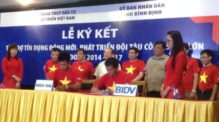 BIDV hợp tác với tỉnh Bình Định phát triển đội tàu đánh bắt xa bờ  1